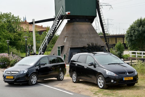 Occasion Test: Opel Zafira (2010) - Mitsubishi Grandis (2010)