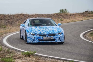 BMW i8 prototype testrit