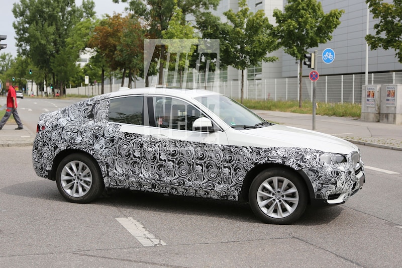 BMW X4 Spyshots