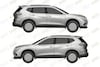 Nissan X-Trail patentschetsen