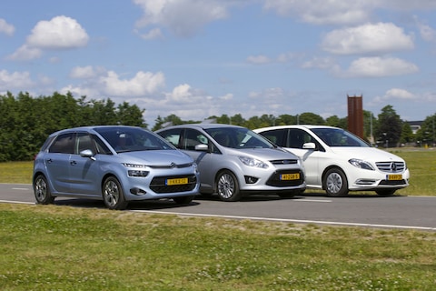 Vergelijkende test: Citroën C4 Picasso - Ford C-Max - Mercedes B-klasse