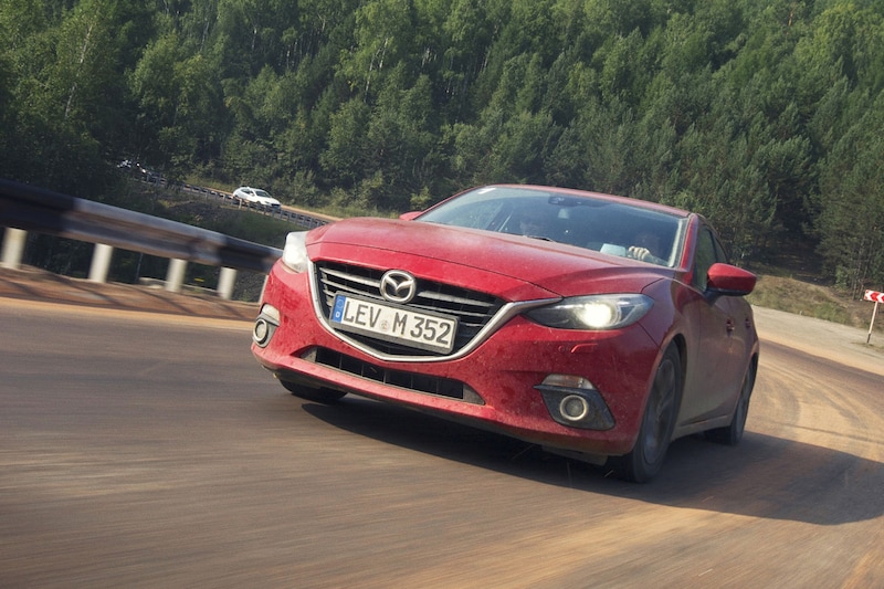 Mazda 3 in Siberie