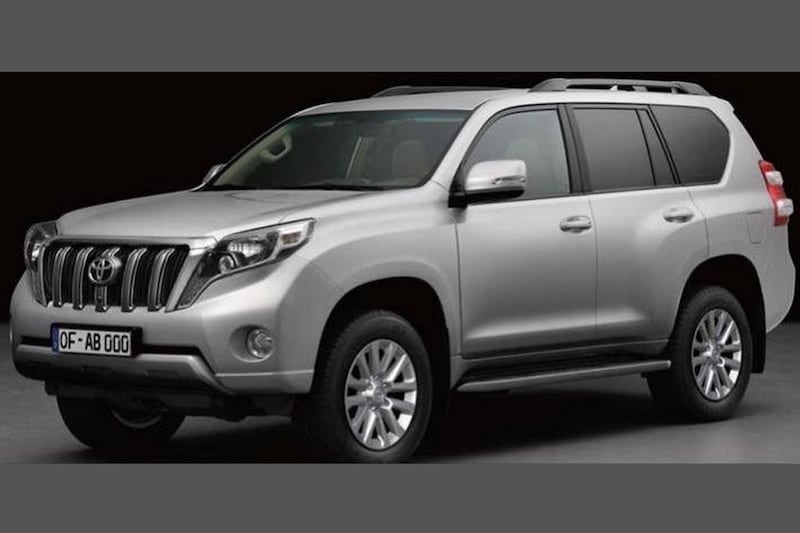 Toyota Land Cruiser facelift gelekt