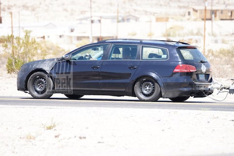 Volkswagen Passat Variant zweet in Death Valley