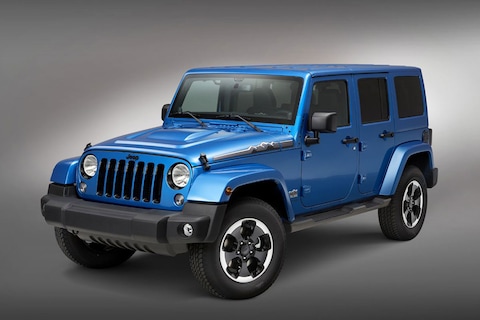 Jeep Wrangler heeft de winter in de bol
