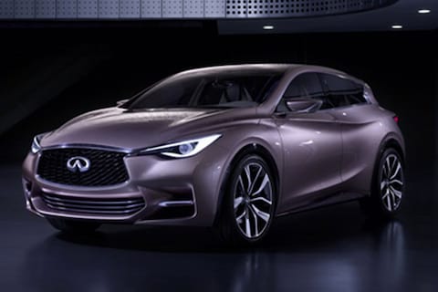 Infiniti Q30 Concept vanuit alle hoeken