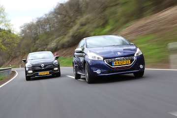 Dubbeltest 208 GTi - Clio RS