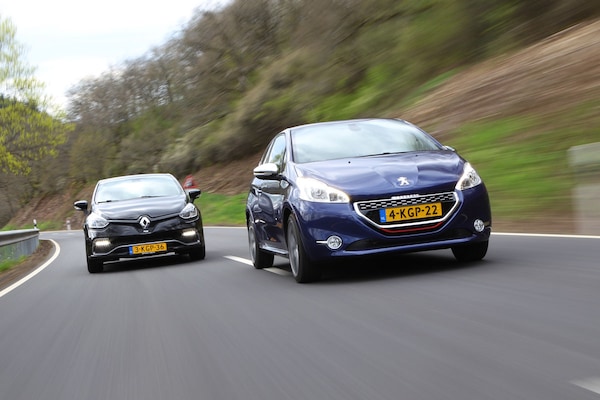 Dubbeltest 208 GTi - Clio RS