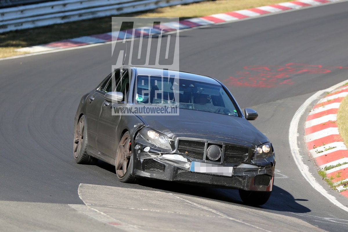 Mercedes-Benz C 63 AMG Spyshots