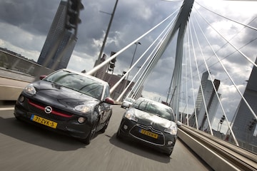 Dubbeltest Opel Adam - Citroën DS3