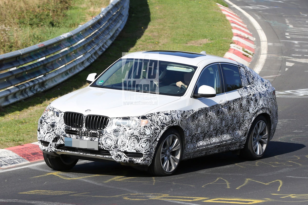 BMW X4 spyshots