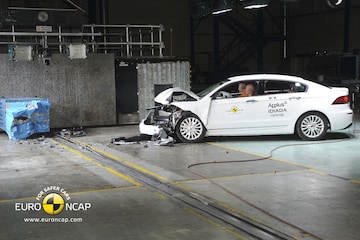 Qoros 3 sedan EuroNCAP