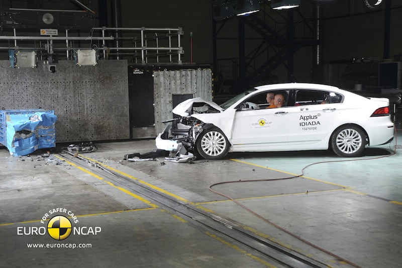 Qoros 3 sedan EuroNCAP