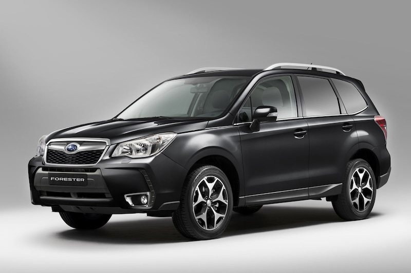 Subaru Forester grijs kenteken