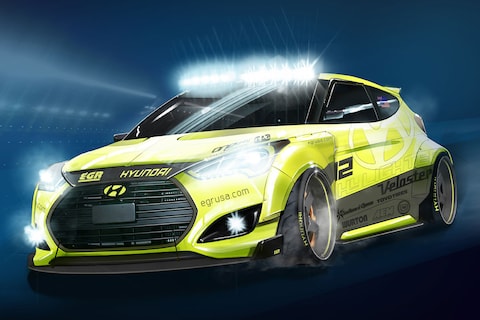Geel gebakje: Hyundai Veloster Yellowcake