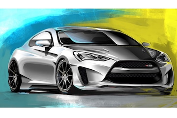 Hyundai Legato Concept Genesis Coupé Sema 2013