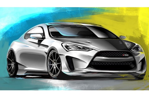 Hyundai Legato Concept: Genesis met SEMA-spieren