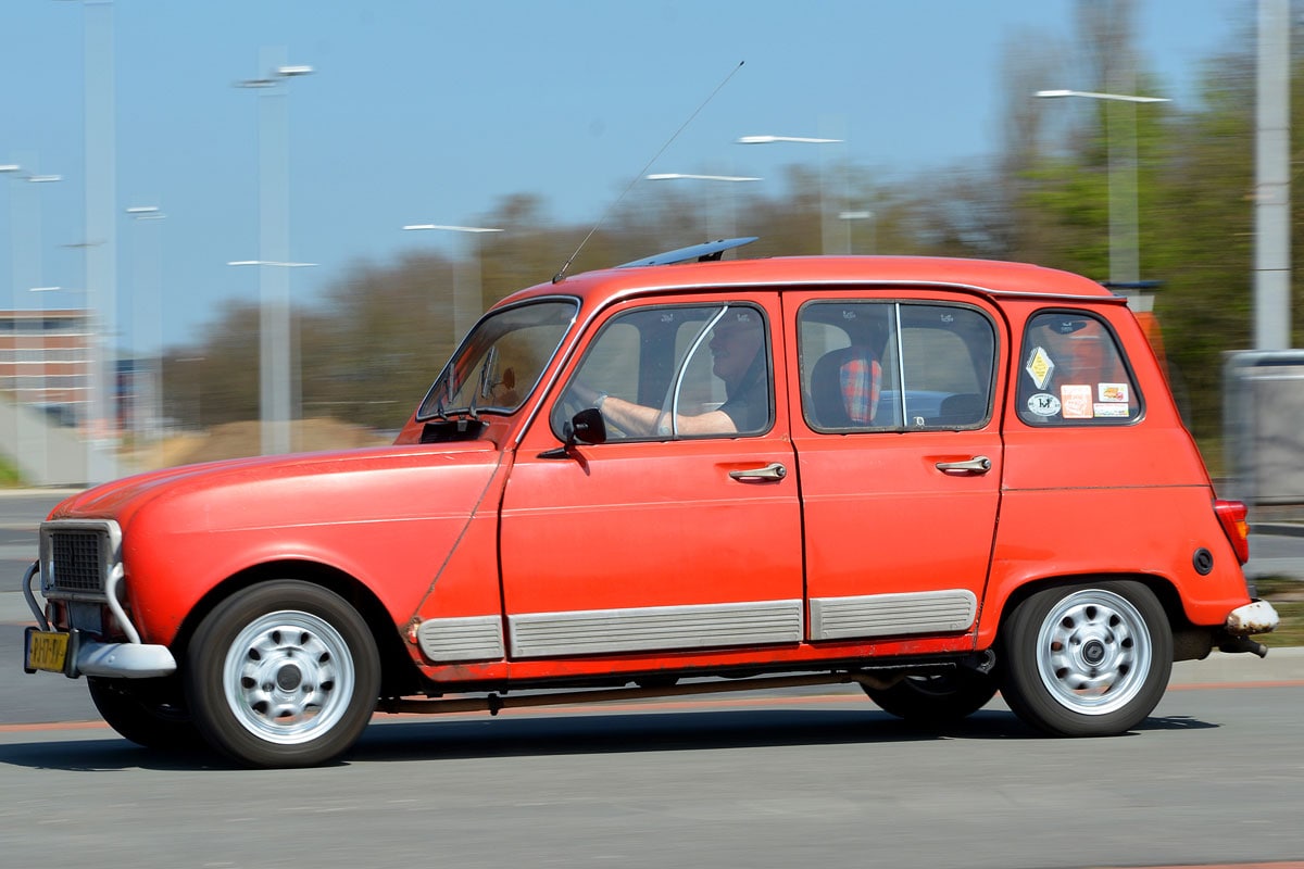 Renault 4 GTL - Klokje rond