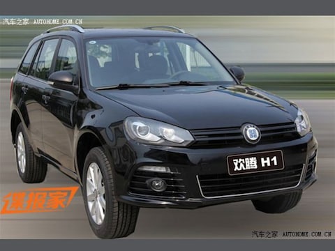 Huanteng H1 twijfelt tussen Golf en Tiguan