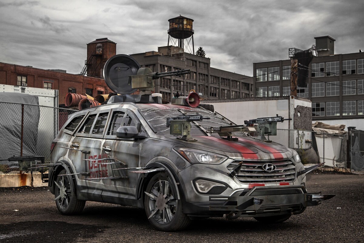 Hyundai Sante Fe Zombie Machine