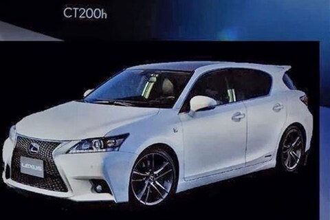 Daar is-ie al: de gefacelifte Lexus CT200h!