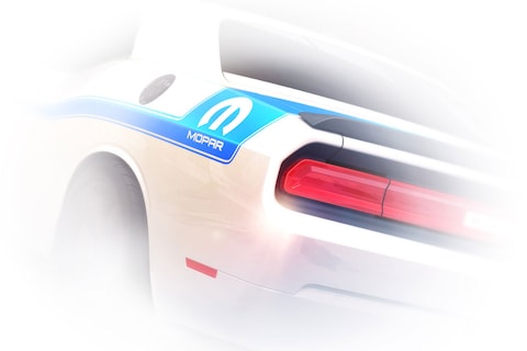 Dodge parkeert extra dikke Challenger op SEMA Show