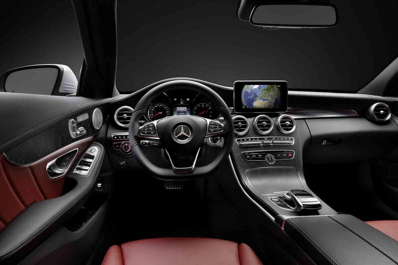 Mercedes-Benz C-klasse interieur