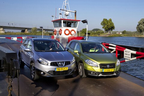Vergelijkende Test: Suzuki SX4 S-Cross - Nissan Qashqai