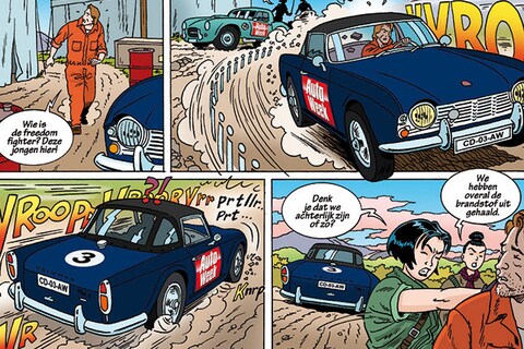 Makers AutoWeeks Carbeau bij Stripfestival Breda