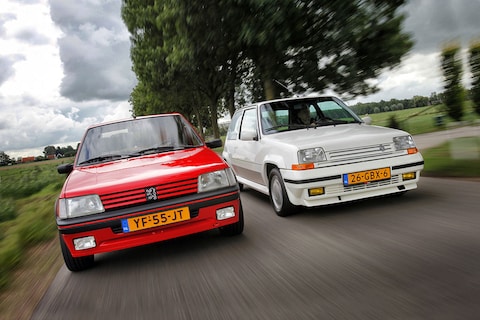 Peugeot 205 GTi 1.9 - Renault 5 GT Turbo - Classics Test