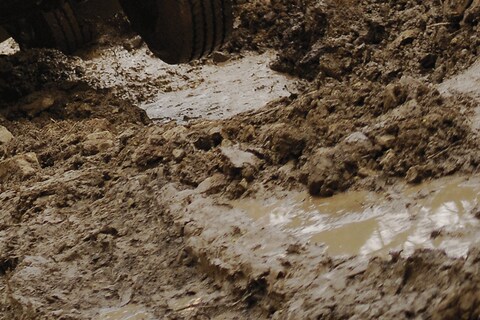 Baggeren over B-wegen 