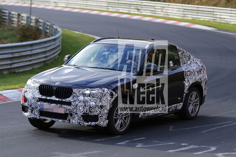 BMW X4 Spyshots