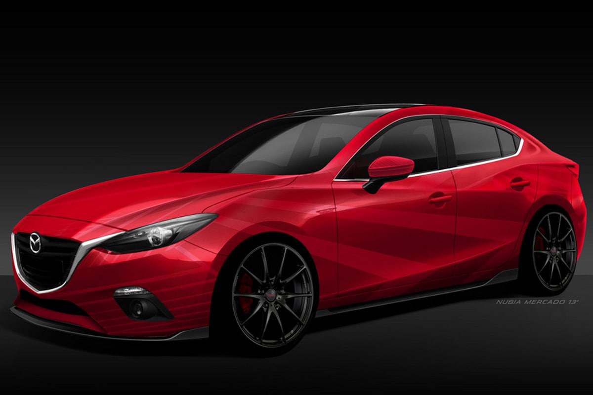 Mazda 3 en 6 SEMA 2013