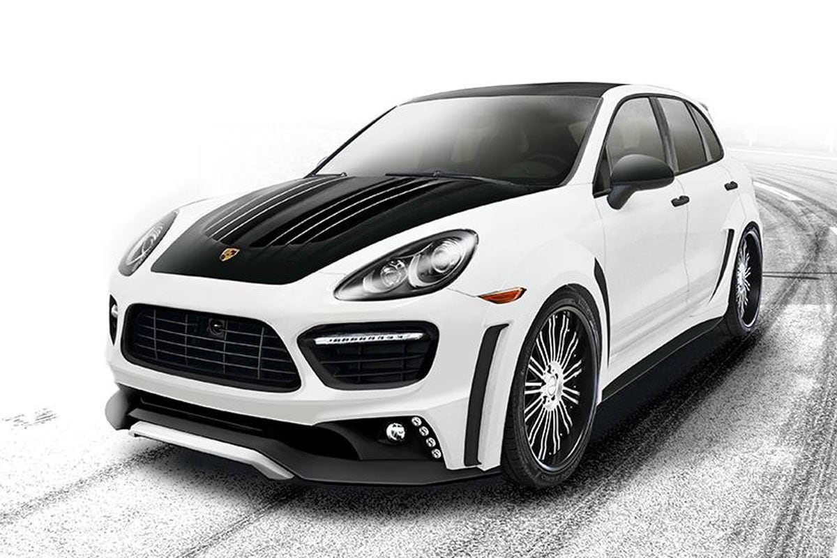 Wald International Porsche Cayenne Turbo Black Bis