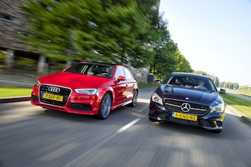 Dubbeltest - Audi A3 Limousine - Mercedes-Benz CLA