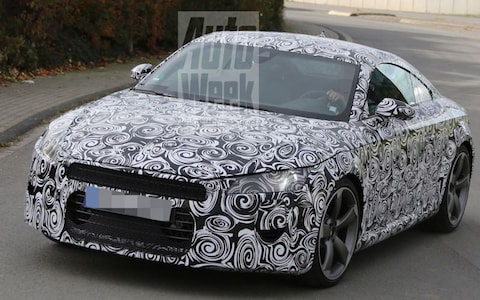 Journaal - Nieuwe Audi TT in het wild