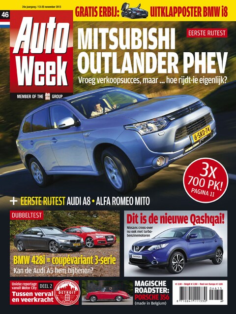AutoWeek 46: Mitsubishi Outlander PHEV, A5 vs 428i