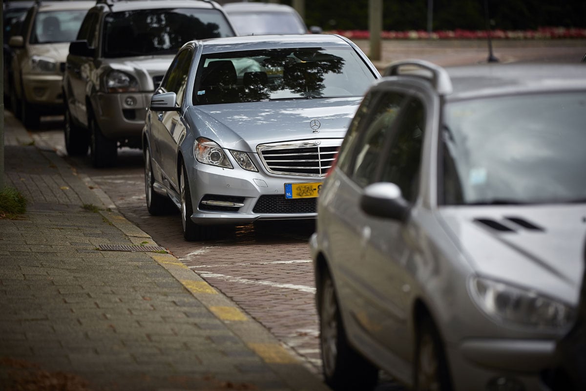 Geparkeerde auto's (foto ANP)
