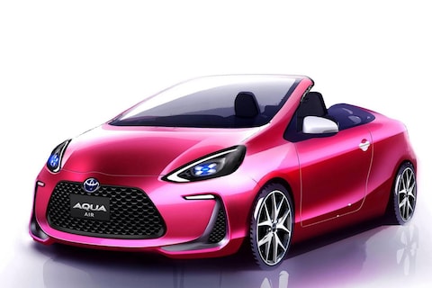 Zonnige hybride: Toyota Aqua Concept