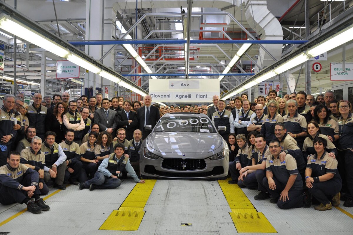 Tienduizendste Maserati