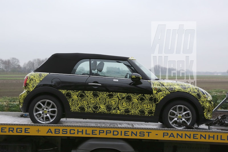 New Mini Cabrio spyshots
