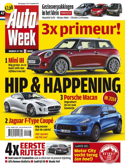 AutoWeek 47: Porsche Macan, Jaguar F-Type en meer!