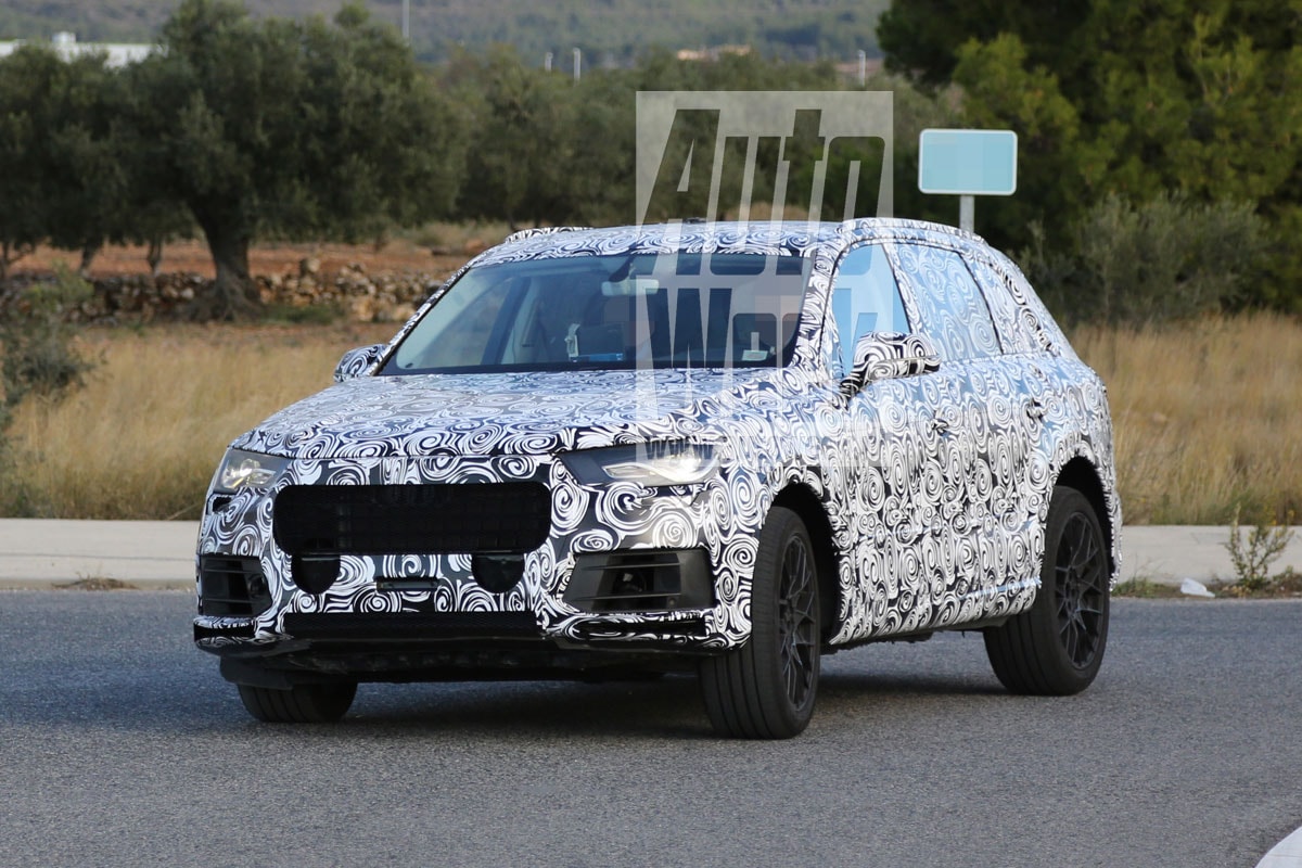 Audi Q7 Spyshots