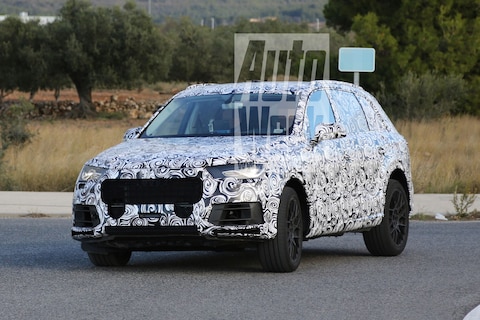 Nieuwe Audi Q7 verliest plakband