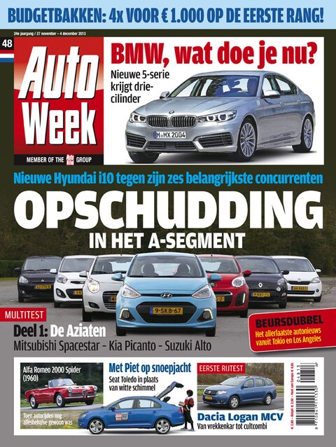 AutoWeek 48: BMW 5-serie driepitter en multitest!