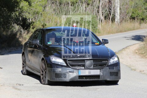 Mercedes-Benz CLS 63 AMG facelift gekiekt