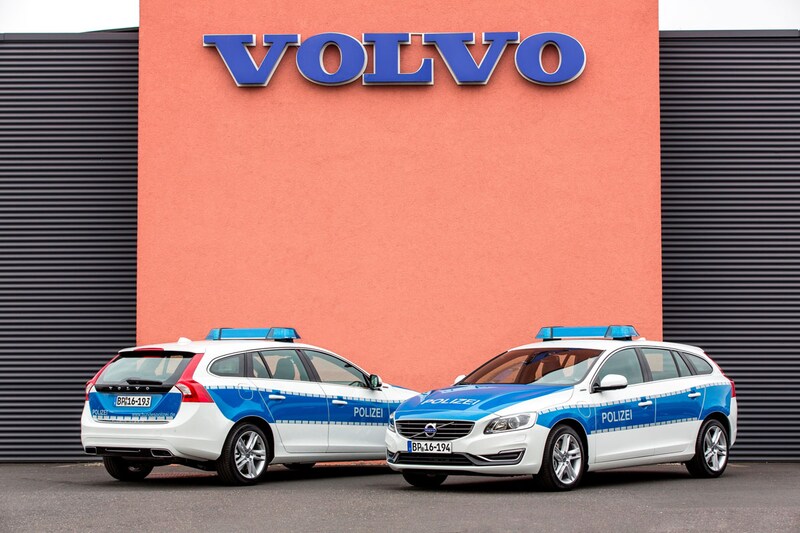 Volvo V60 Plug-in Hybrid Polizei