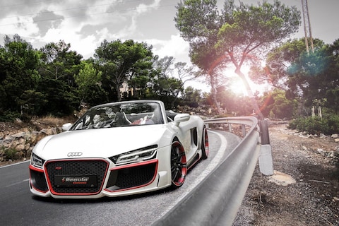 Regula blaast Audi R8 V10 Spyder op
