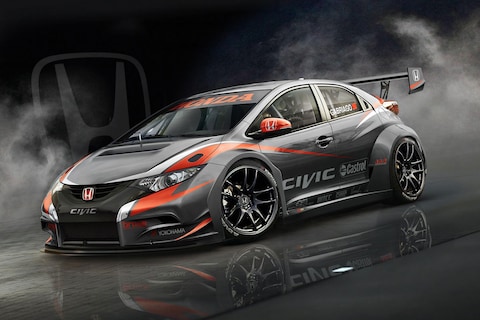 Honda Civic klaargestoomd voor WTCC 2014