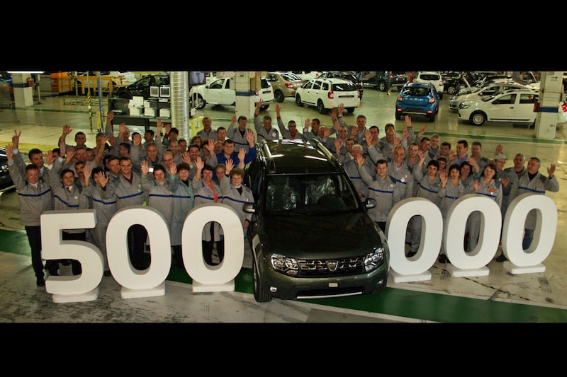 500.000e Dacia Duster uit Mioveni